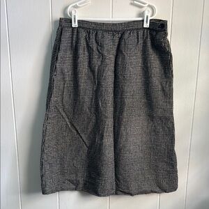 Pendleton Woolen Mills Women's Houndstooth Skirt Sz 14